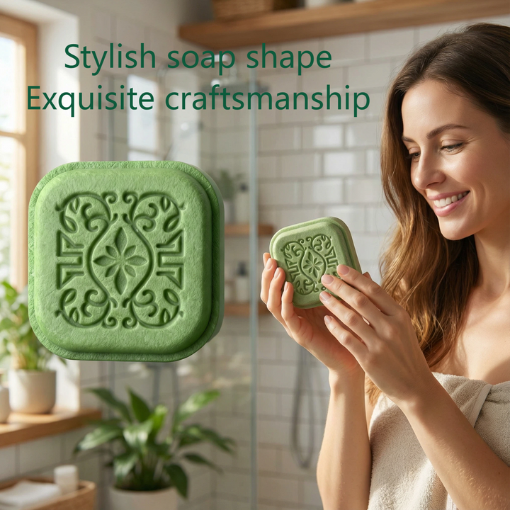 XUJECT Natural Herbal Rosemary Amino Acid Shampoo Bar For Oily Scalp & Dandruff Control