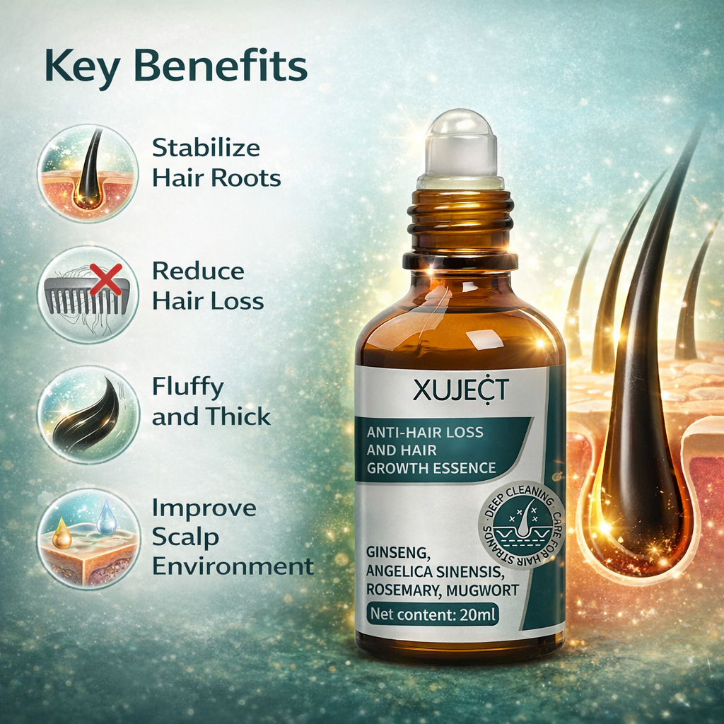 XUJECT Anti-Hair Loss & Hair Growth Serum（Buy 1 Get 1 Free）