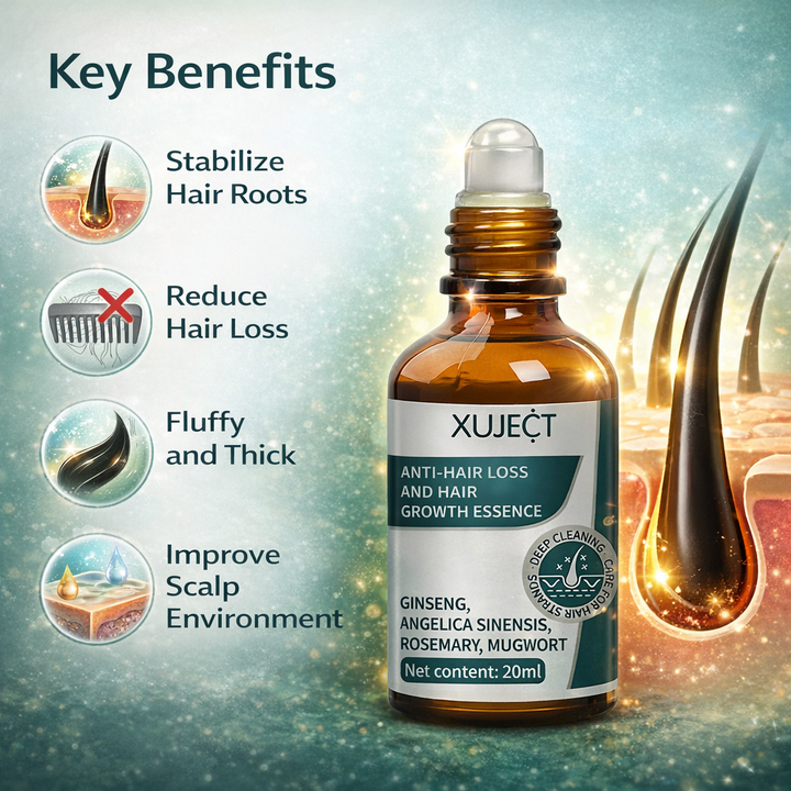 XUJECT Anti-Hair Loss & Hair Growth Serum（Buy 1 Get 1 Free）