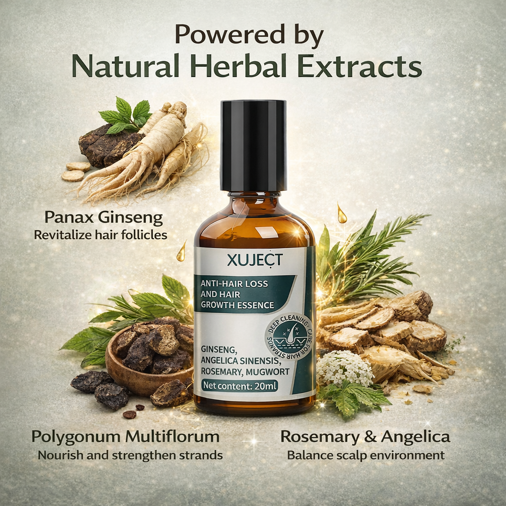 XUJECT Anti-Hair Loss & Hair Growth Serum（Buy 1 Get 1 Free）