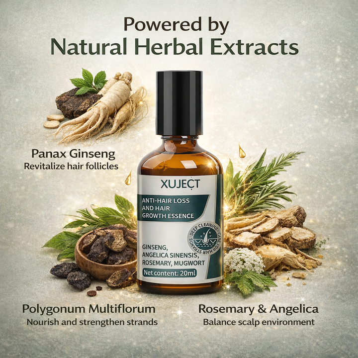 XUJECT Anti-Hair Loss & Hair Growth Serum（Buy 1 Get 1 Free）